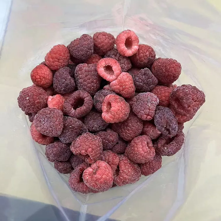 Premium IQF sakabeh beku Beureum buah prambus
