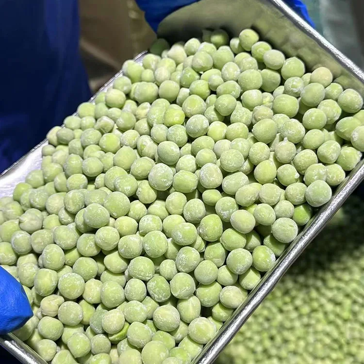 Kacang Snap Gula Amis Beku sareng Renyah